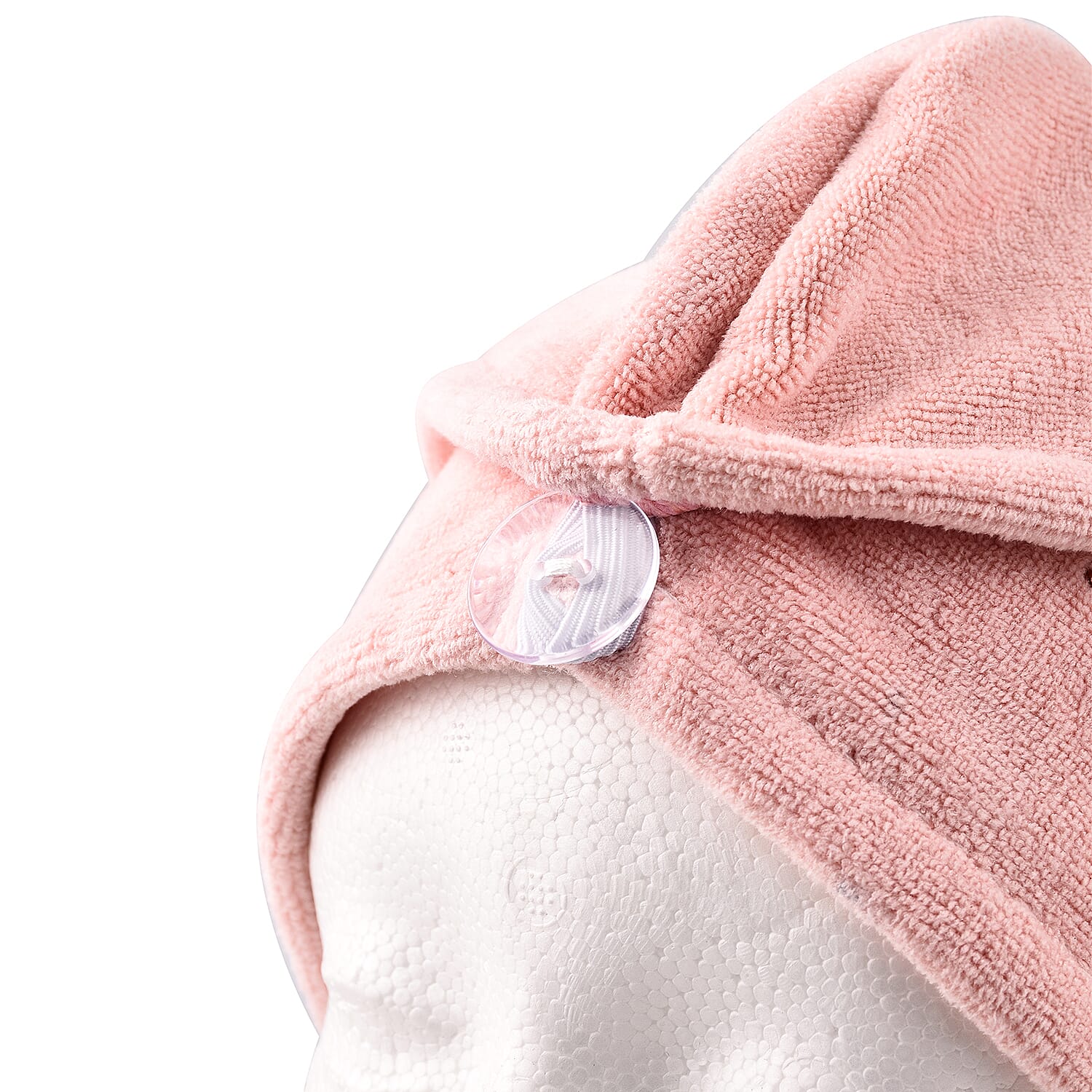 Sleeke Microfibre Hair Wrap (Size 62x25x10Cm) -  Baby Pink
