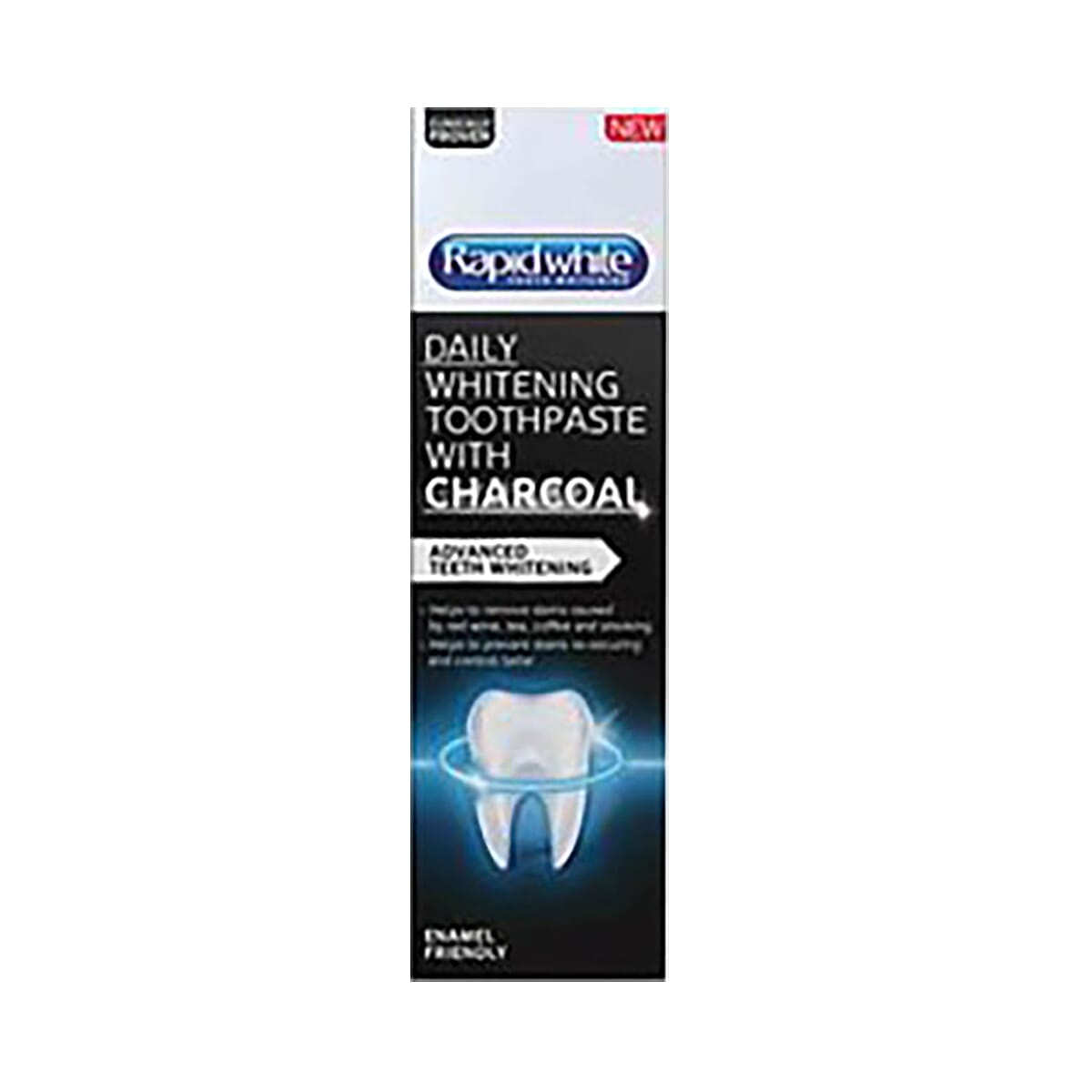 Rapid Daily Whitening Toothpaste with Charcoal 75ml