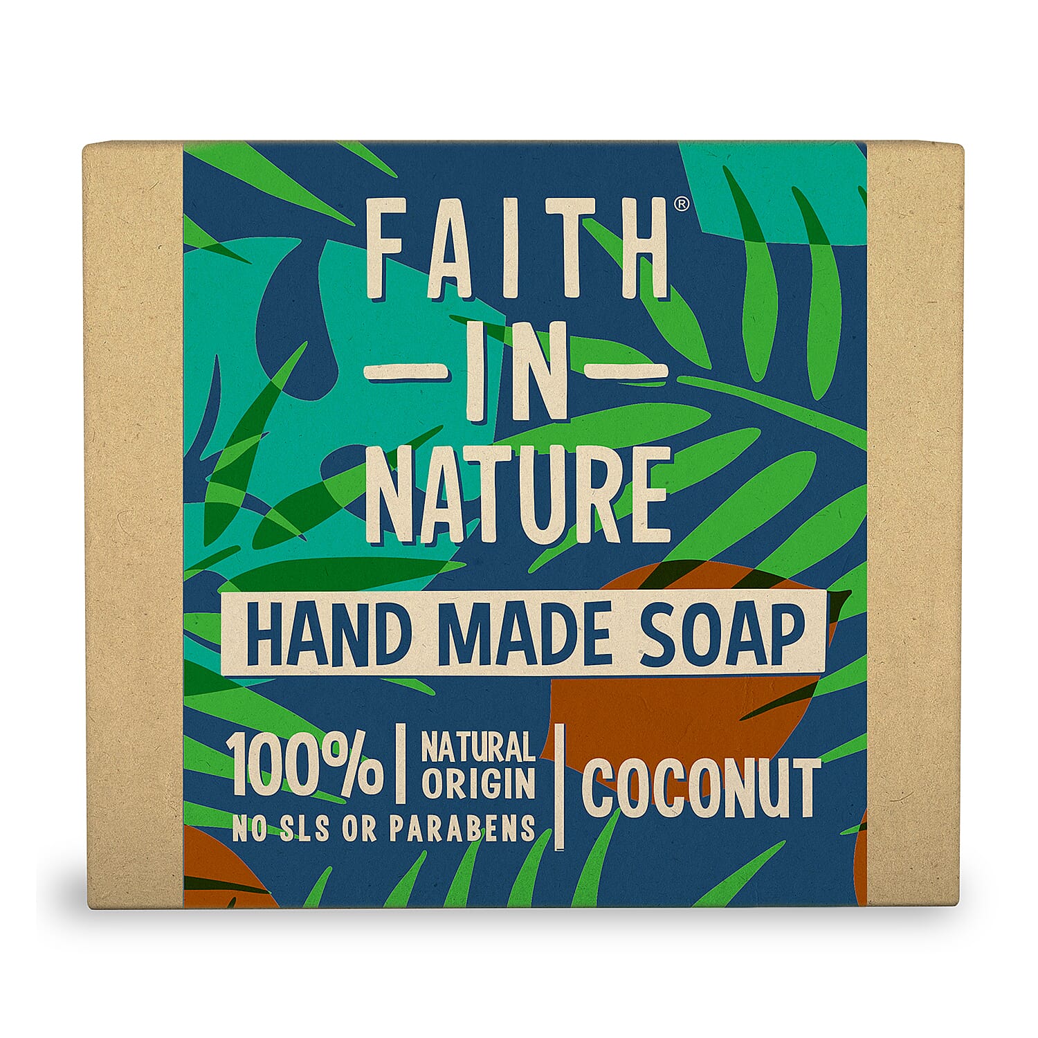 Faith In Nature: Coconut Soap - 100g