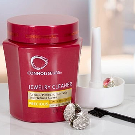 CONNOISSEURS Premium Edition Fine Jewelry Cleaner Solution for