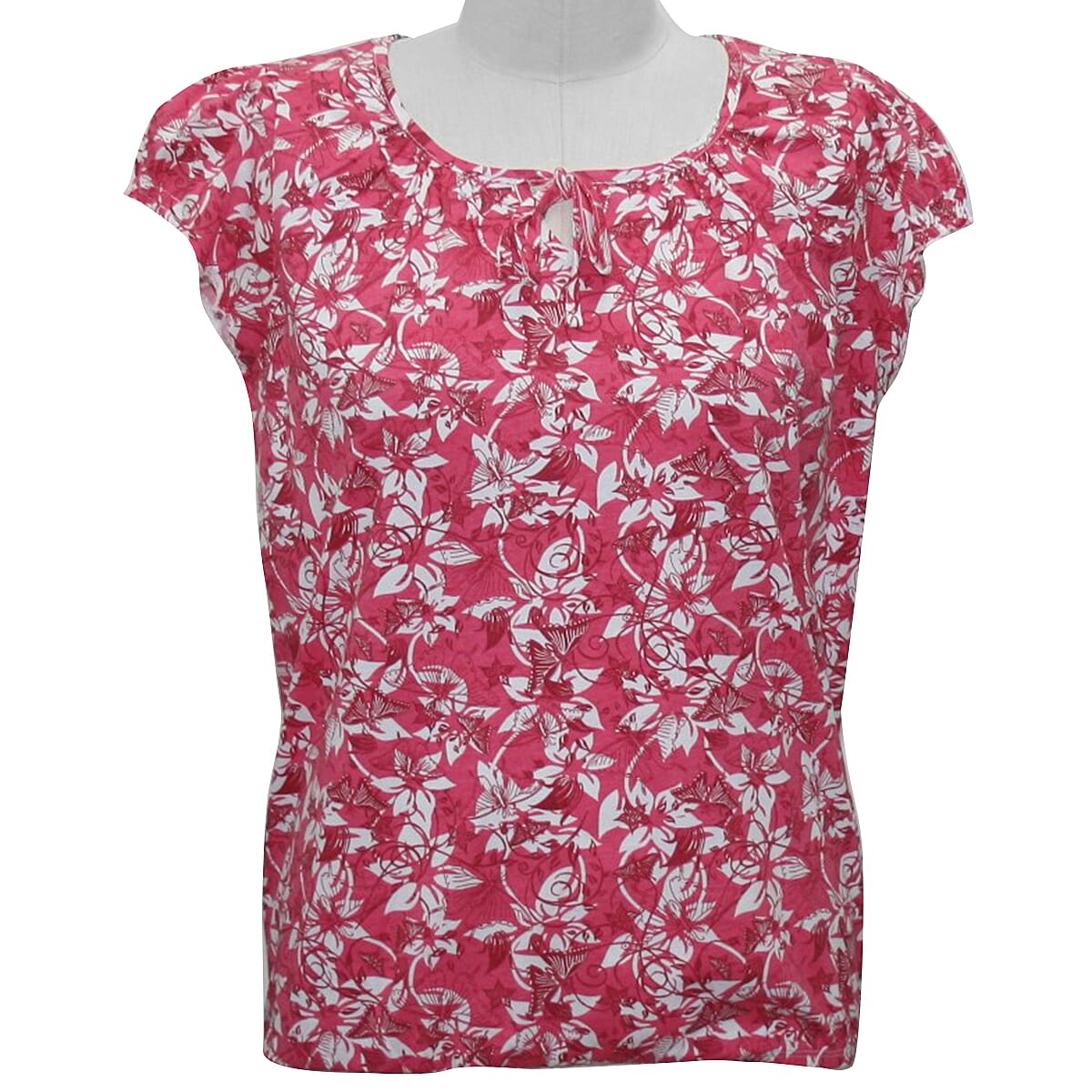 Auburn Short Sleeve Printed Top