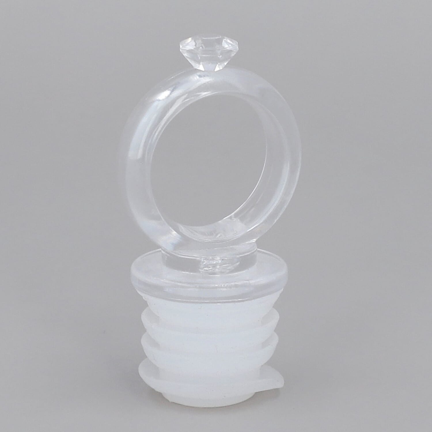 Close Out Deal - The 5th Season Fragrance Bottle with Red Agate and Ribbon 100 ML - Red