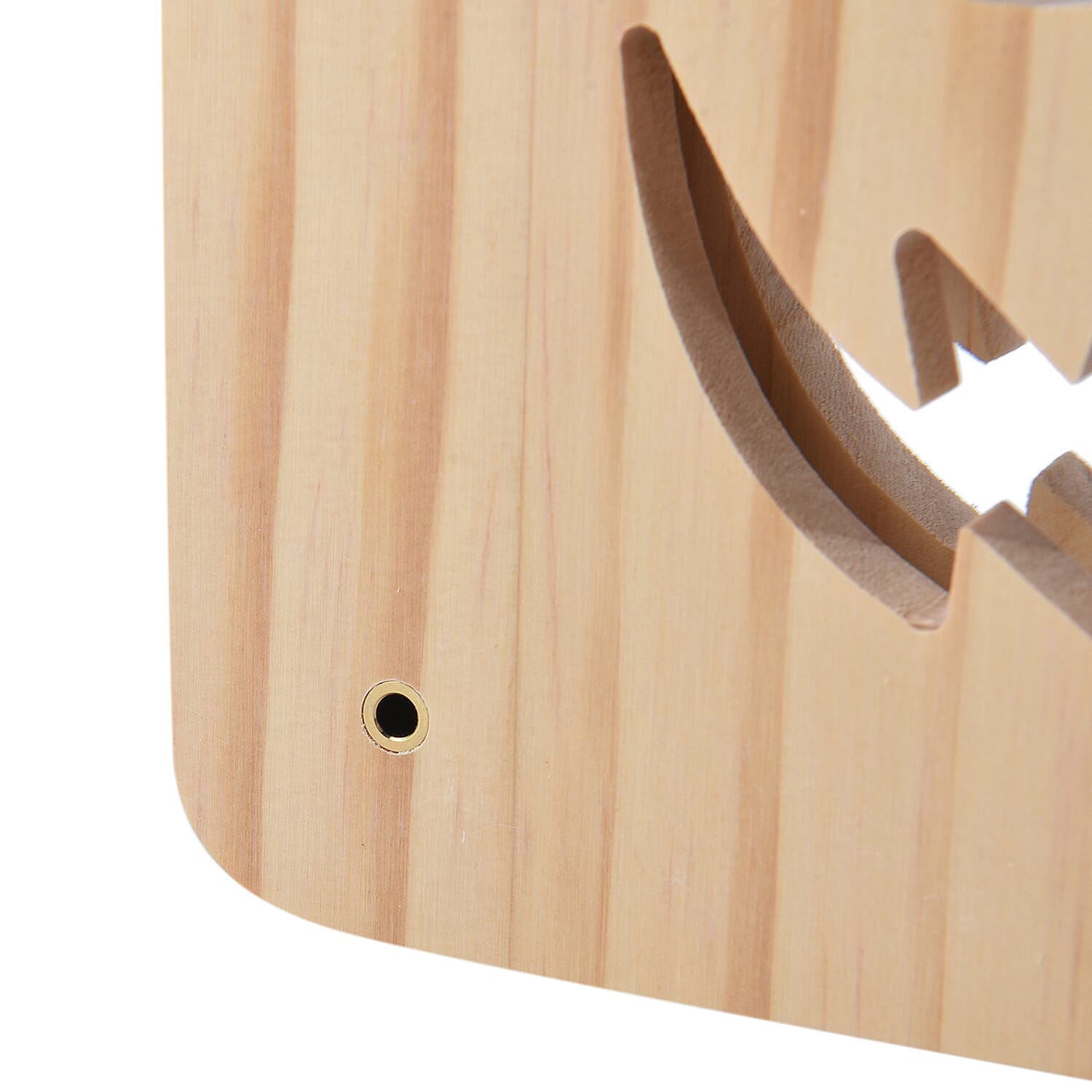 3D Wooden LED Light Halloween Pattern with USB Port (Size: 19x19x3cm)