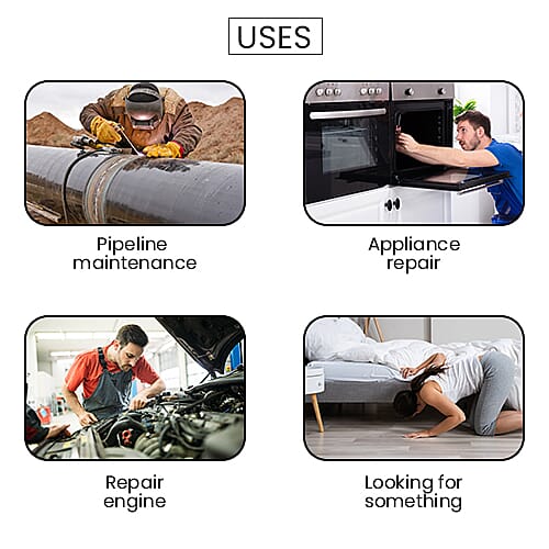 Lizard Cam - Flexible Micro-Inspection Camera in Green and Black