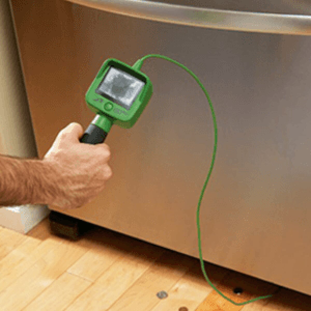 Lizard Cam - Flexible Micro-Inspection Camera in Green and Black