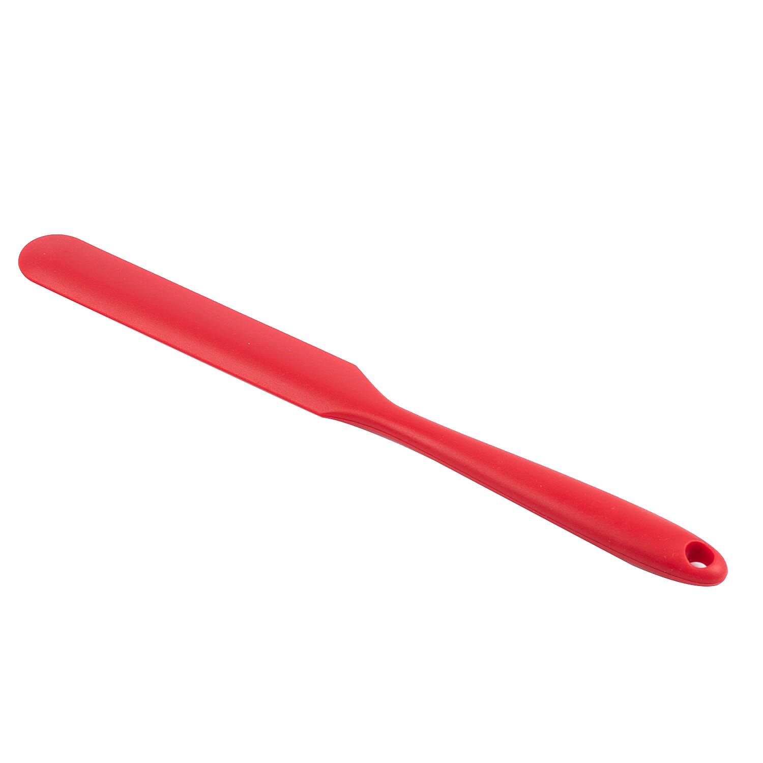 Set of 6 - Silicone Spatula (Includes 1xLarge Spatula, 1xSmall Spatula, 1xBig Spatula Spoon, 1xSmall Spatula Spoon, 1xJar Spatula & 1xBrush) - Red