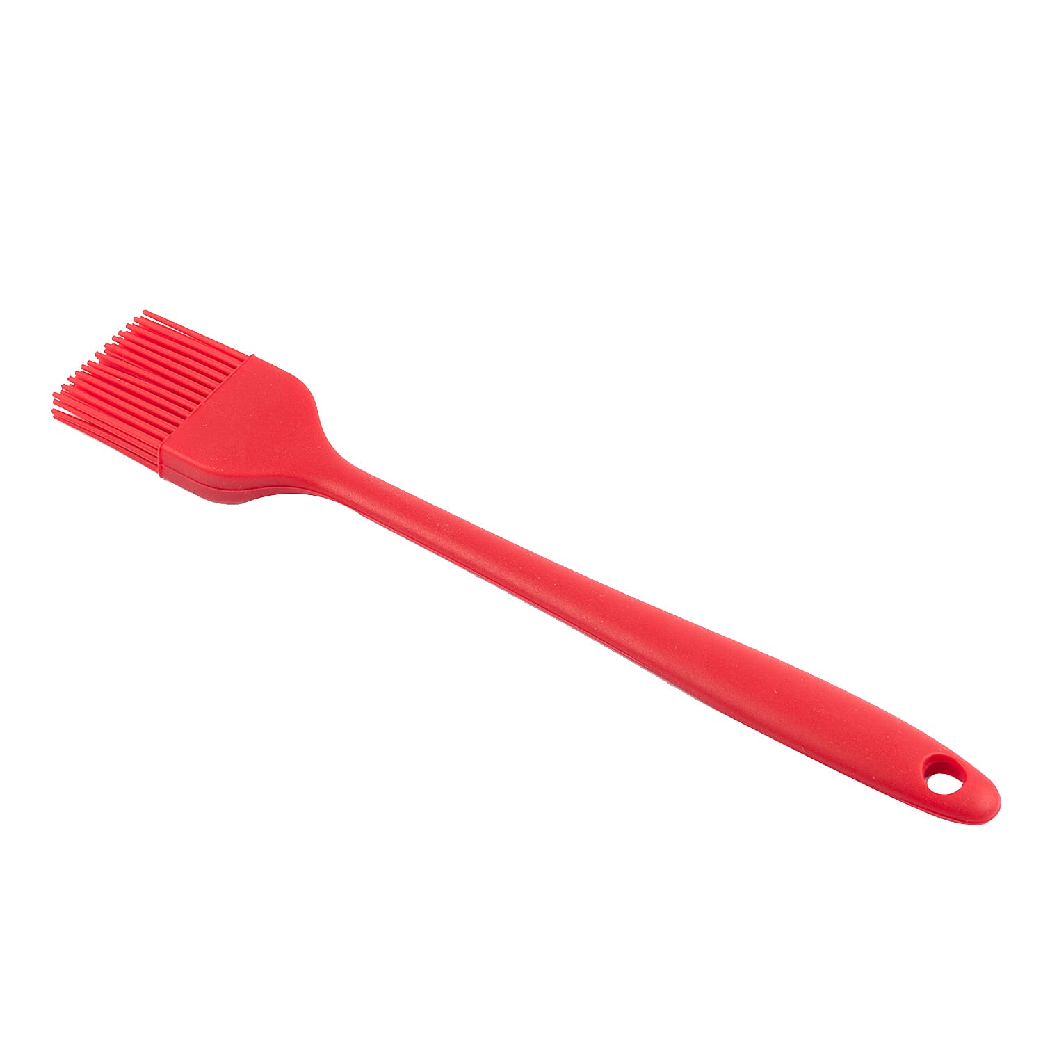 Set of 6 - Silicone Spatula (Includes 1xLarge Spatula, 1xSmall Spatula, 1xBig Spatula Spoon, 1xSmall Spatula Spoon, 1xJar Spatula & 1xBrush) - Red
