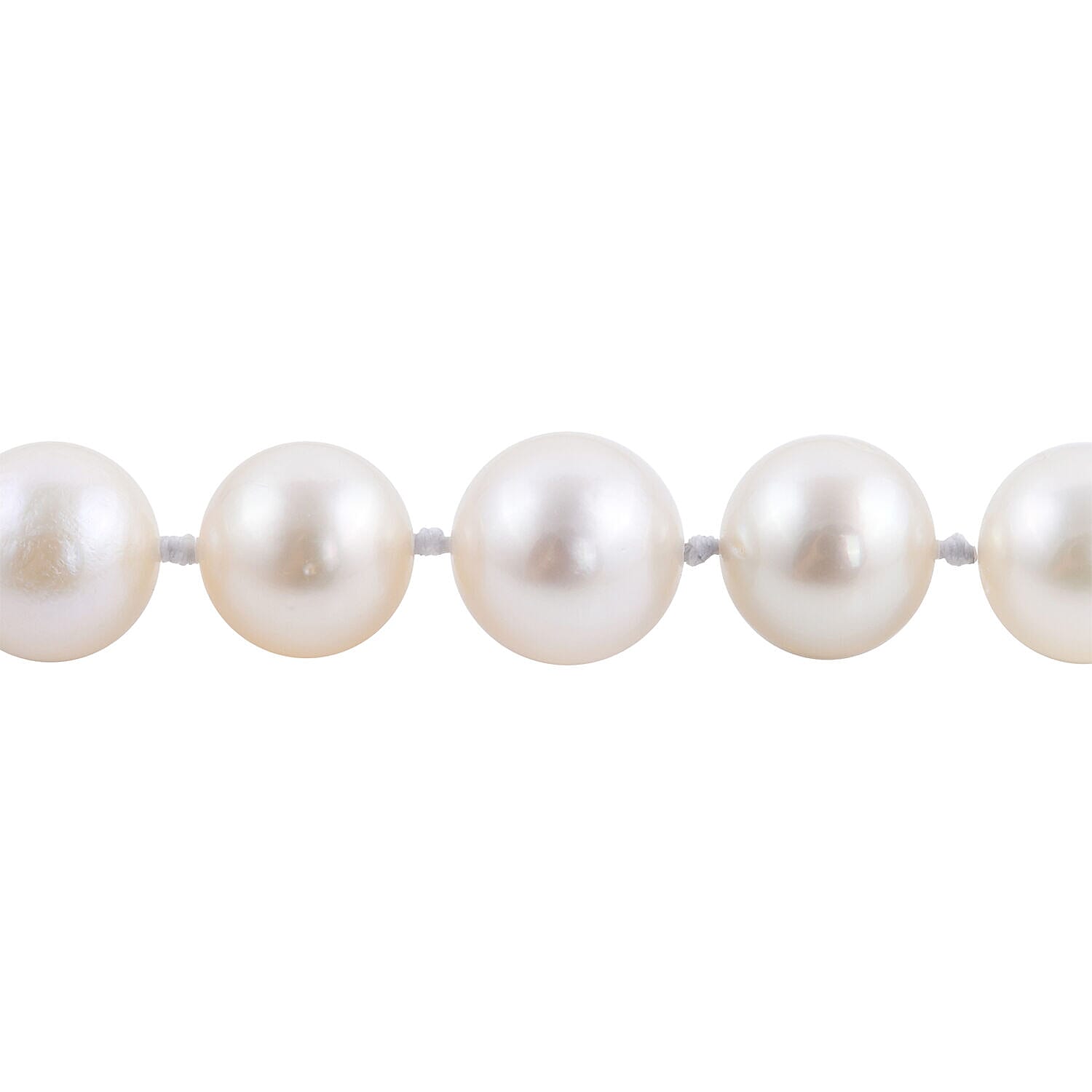 Collectors Edition- RHAPSODY 950 Platinum AAAA White South Sea Pearl Necklace (Size 20)