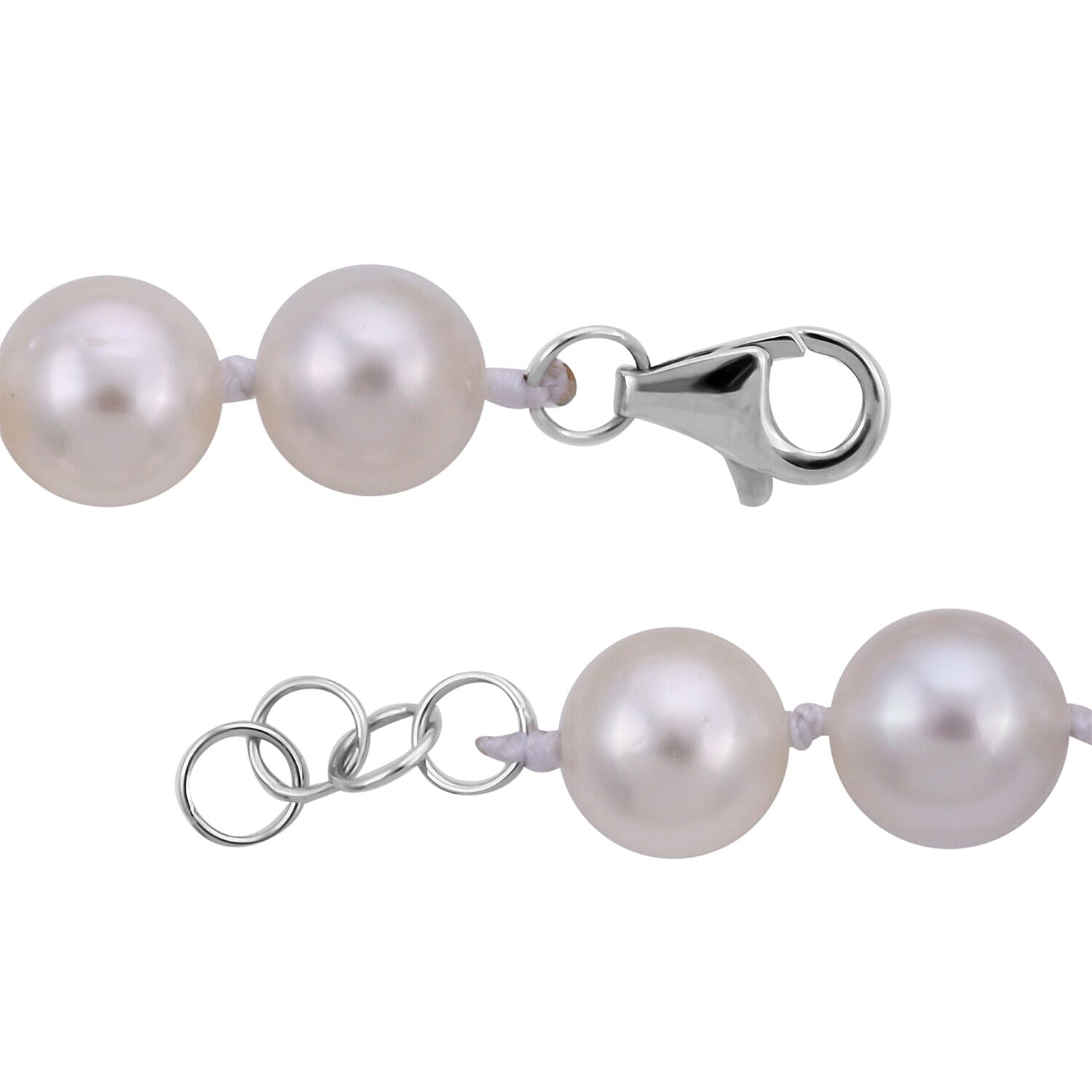 Collectors Edition- RHAPSODY 950 Platinum AAAA White South Sea Pearl Necklace (Size 20)