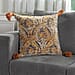 JACQUARD WOVEN Cushion Cover (Size 45X45 Cm) - Mustard