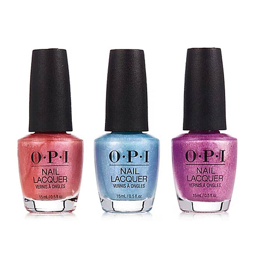 OPI- Hidden Prism Trio (Pink, Purple and Blue - 15ml Each)