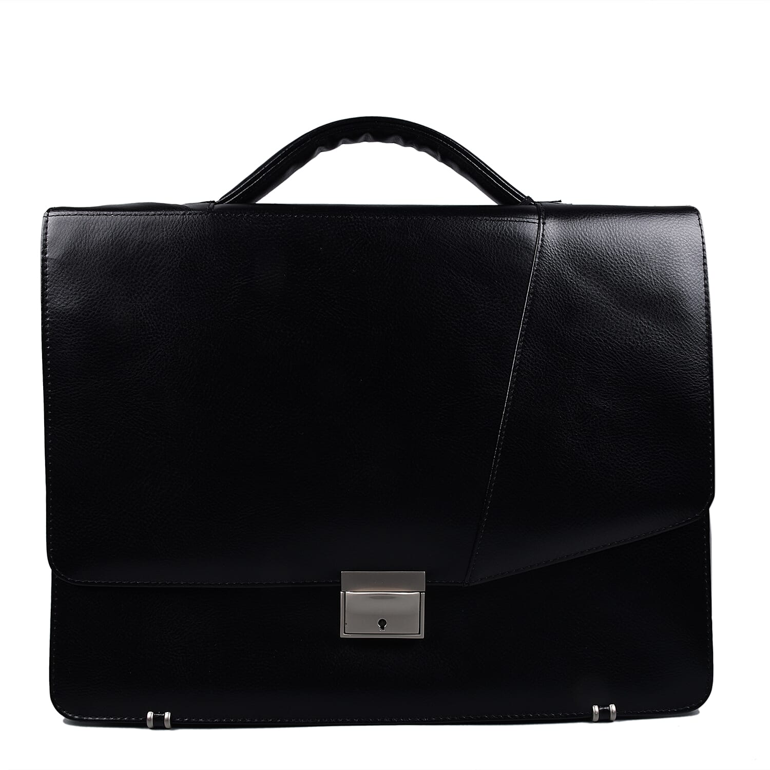 One Time Close Out Deal- Top Grain 100% Genuine Leather Briefcase (Size 37x30x11Cm)