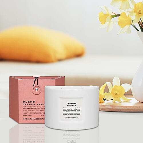 The Aromatherapy Co. 280g Blend Candle - Caramel Vanilla