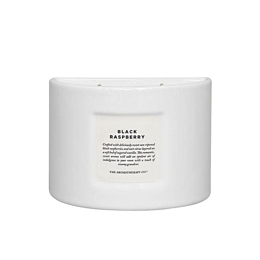 The Aromatherapy Co. 280g Soy Wax Blend Candle - Black Raspberry