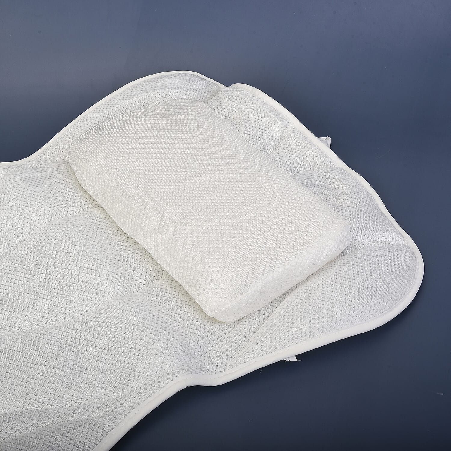 3D Gridding Screen Cloth Bathtub Backpad (Size 121x48Cm)