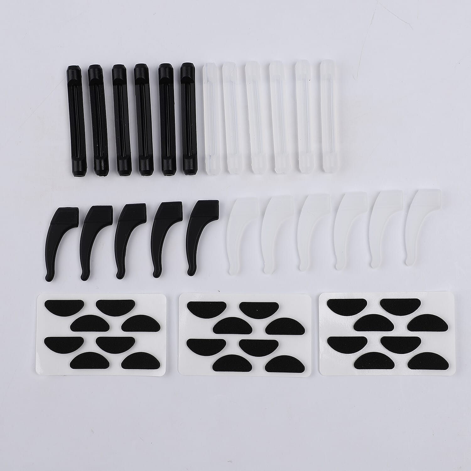 Set of 48 - Glasses Accessories - Black and White