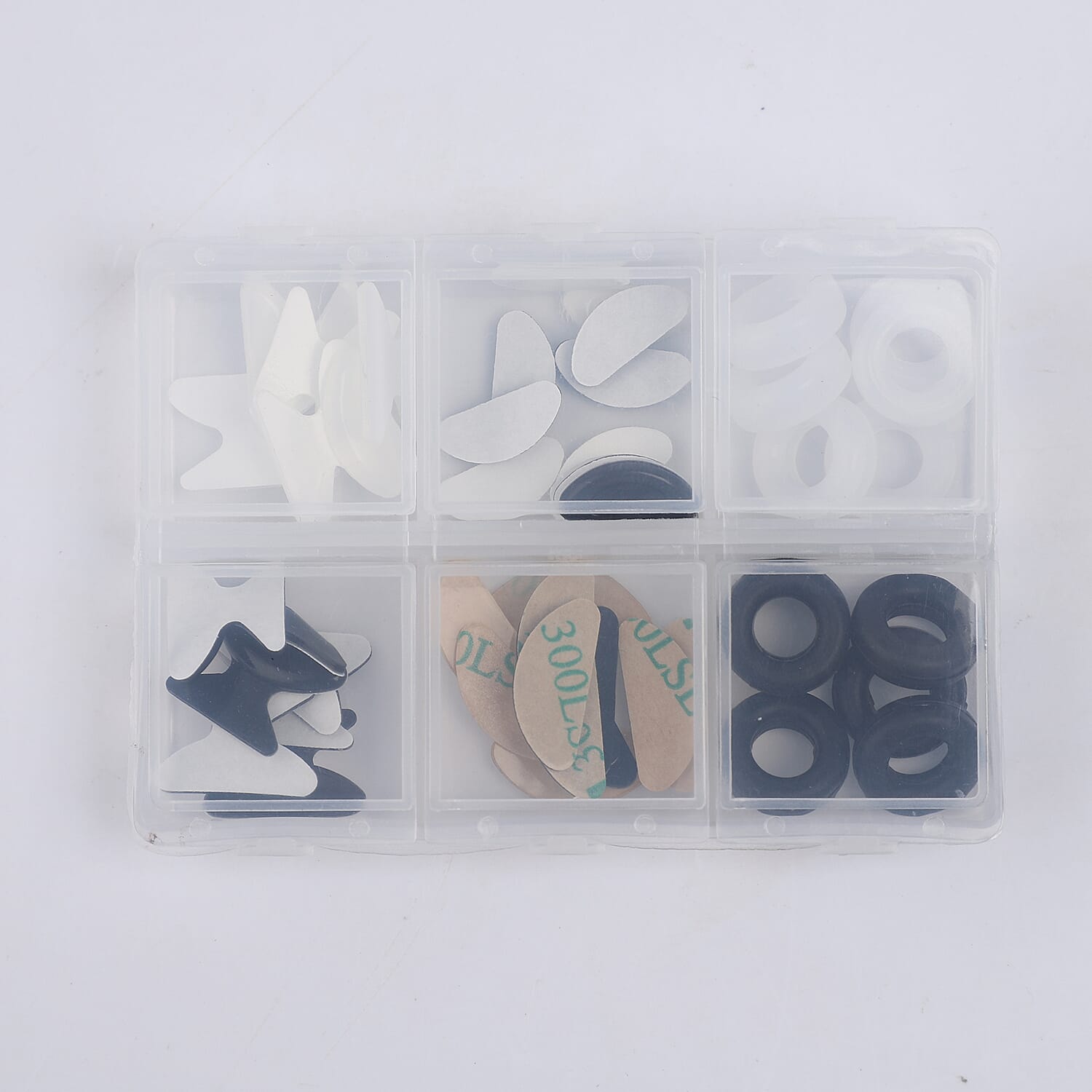 Set of 48 - Glasses Accessories - Black and White