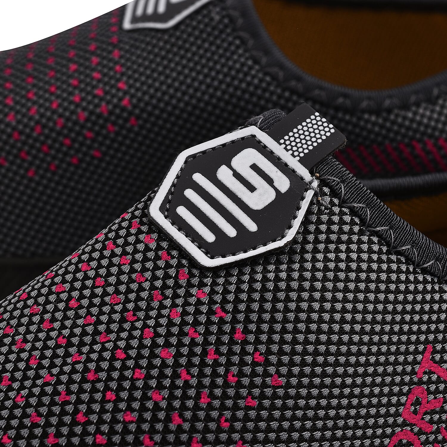 Sport and Leisure Slip-On Shoes in Black