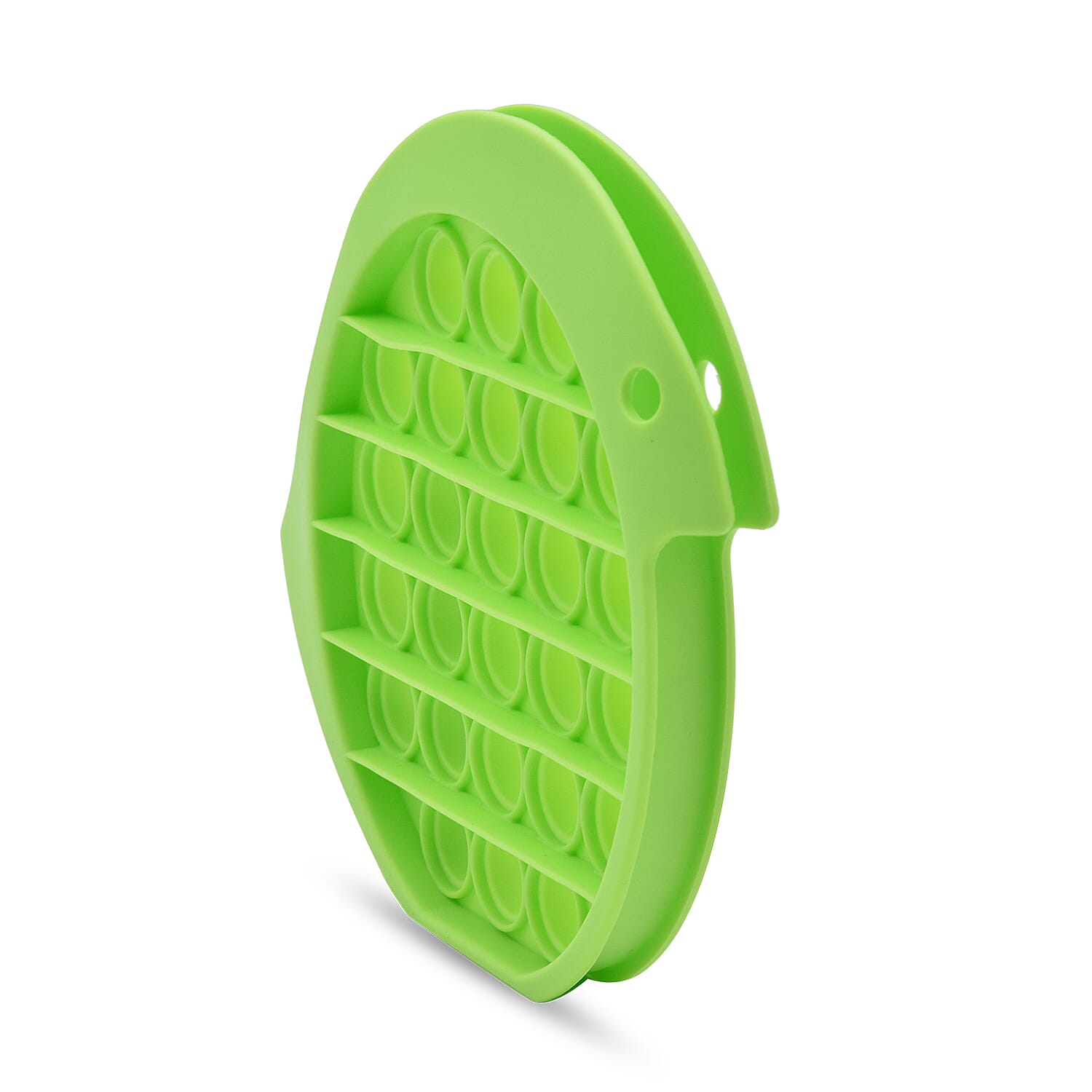 Push Bubble Stress Relieving Bird-Shape Fidget for Adults/Children in Lime Green  (12x14cm)