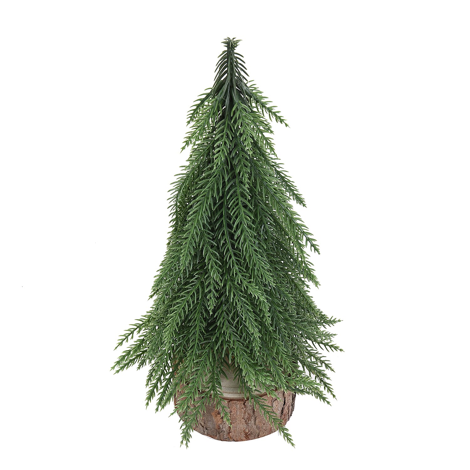 Set of 3 - Decorative Christmas Tree (Size 35, 30 & 25 Cm) - Green