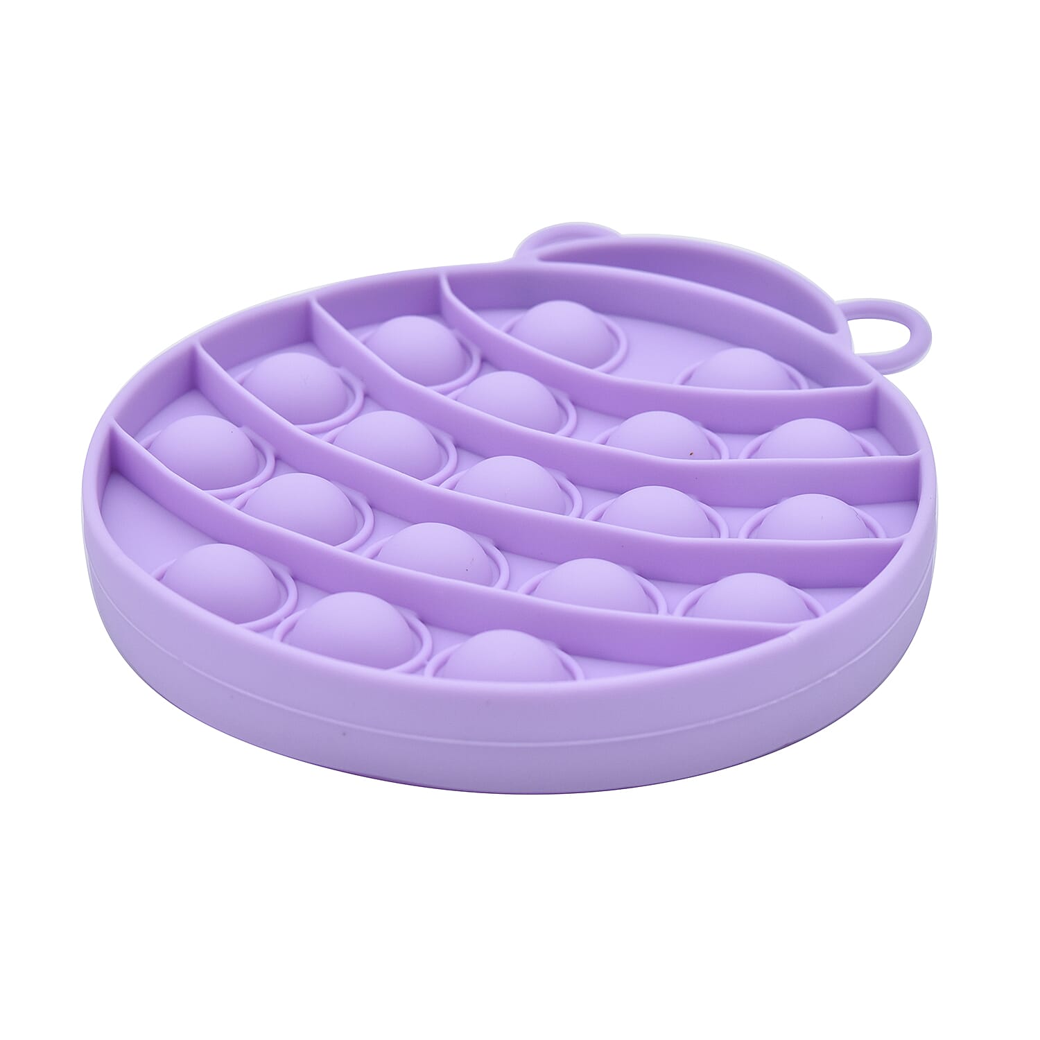 Push Bubble Stress Relieving Lady Bug Fidget for Adults/Children in Purple (12x11cm)