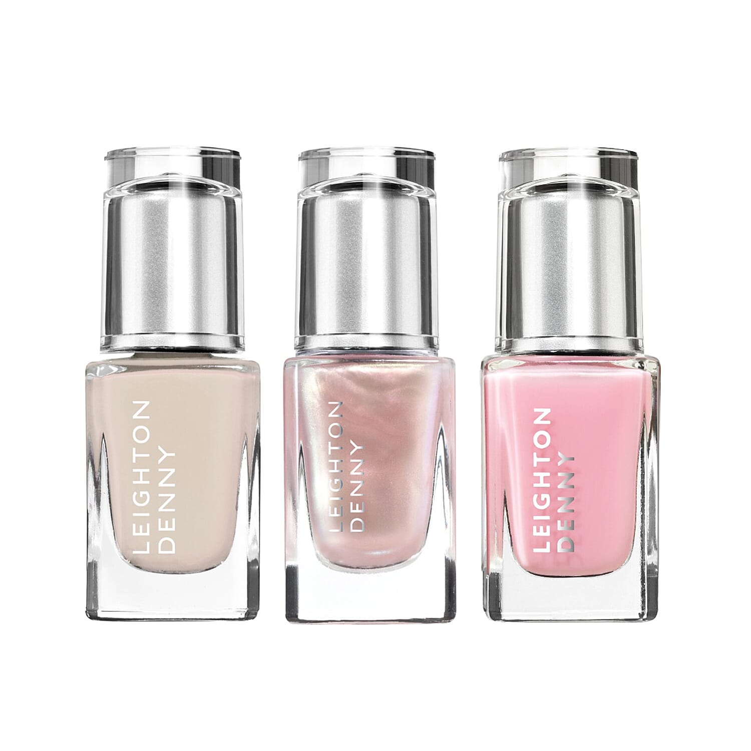 Leighton Denny- Nudes Trio (Incl. Honey Trap,  So demure & Three Times A Lady) - 3x12ml