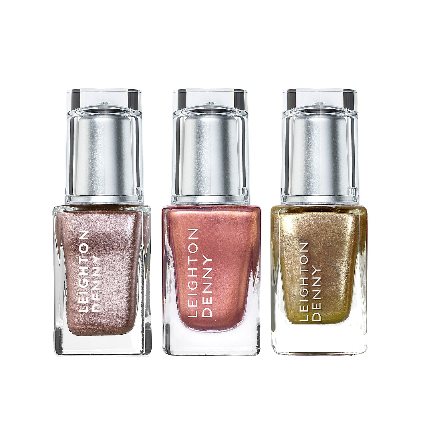 Leighton Denny- Metals Trio (Incl. Little Minx, Clutch Bag & In the Spotlight) - 3x12ml