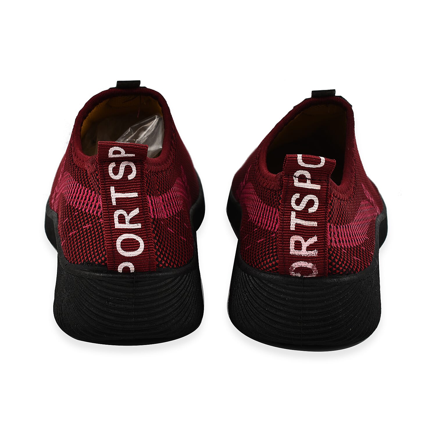 Sport and Leisure Slip-On Shoes in Black