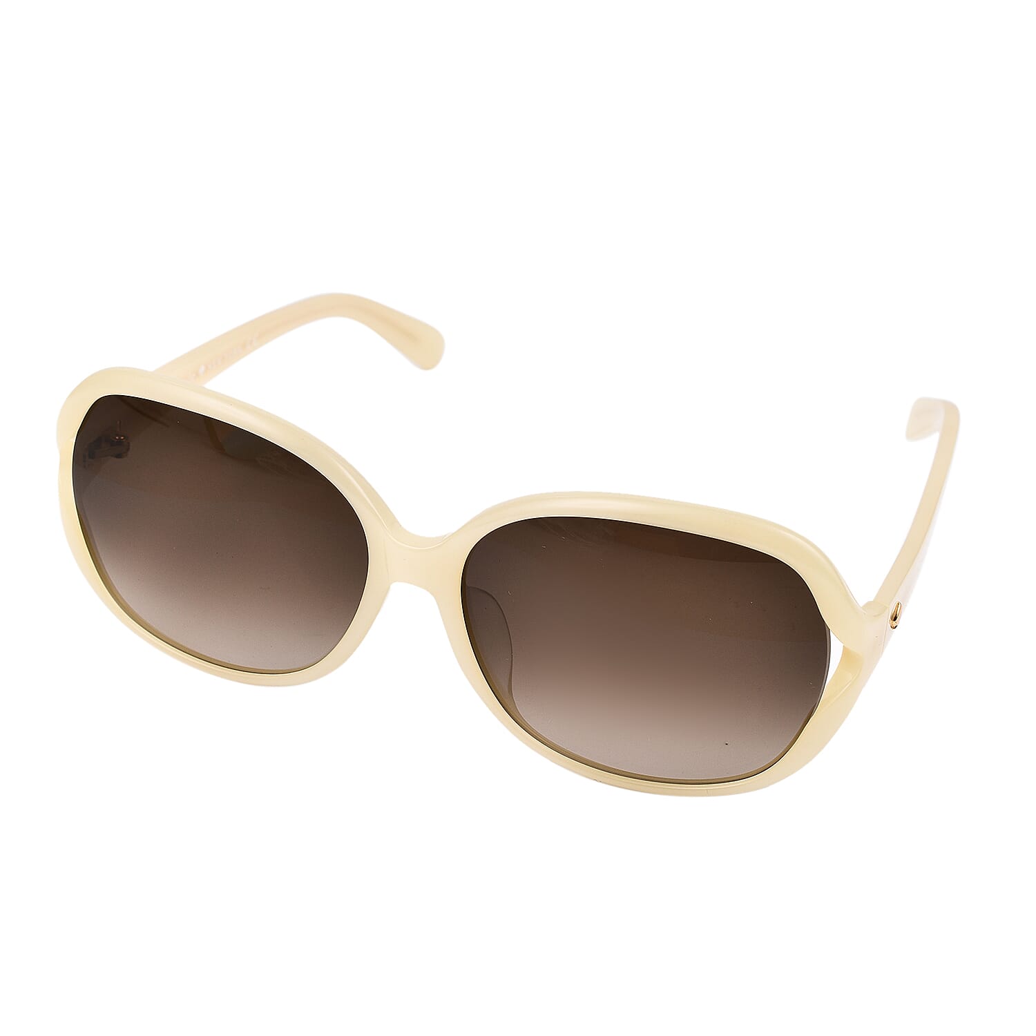 Closeout deal - Kate Spade UV Protection Designer Sunglasses - Cream