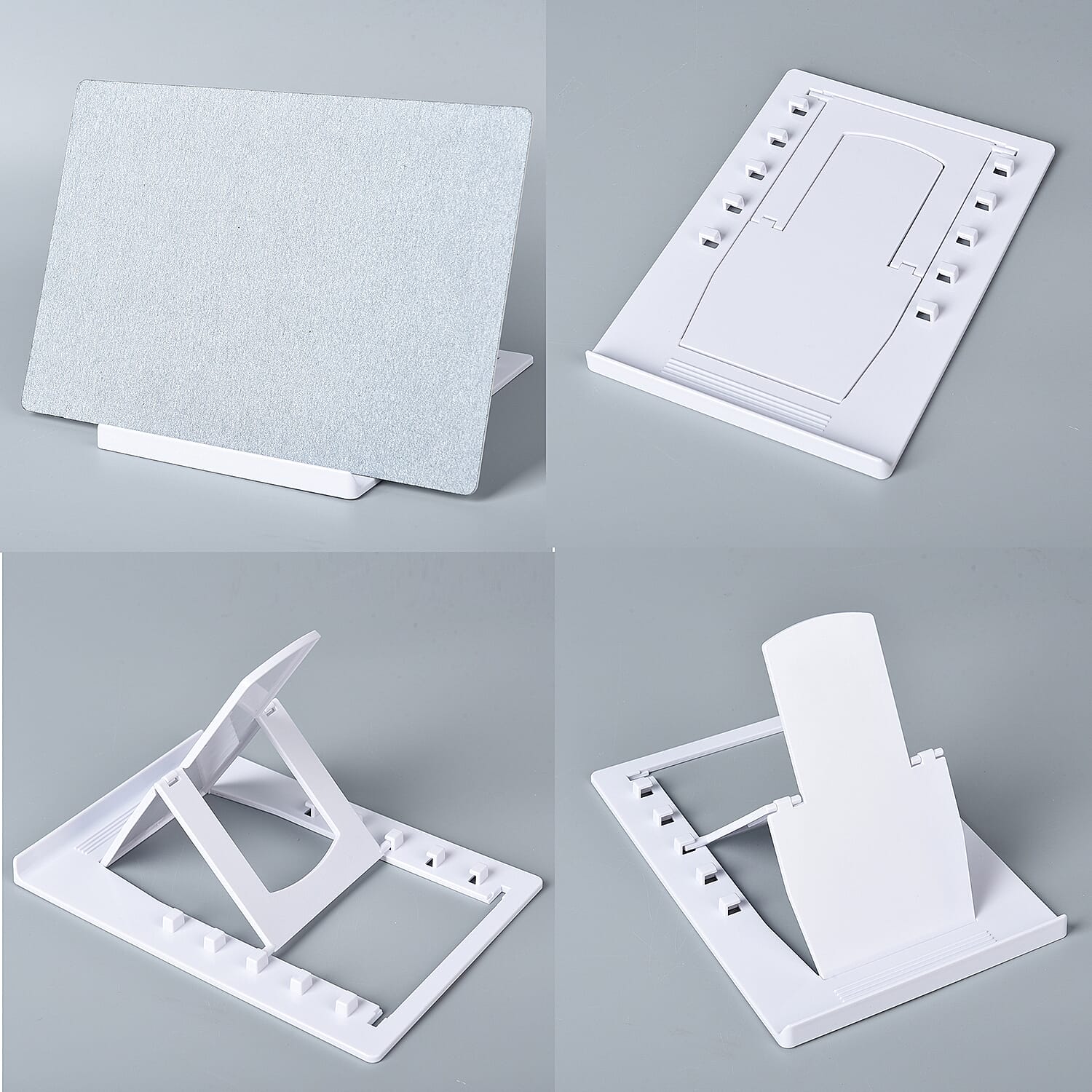 Reusable Water Drawing Board ( Incl. 2xWater Pen, 1xBrush Pen, 1xBoard Holder, 1xWater Plate, 1xPen Holder) (Size 28x19cm) - Grey