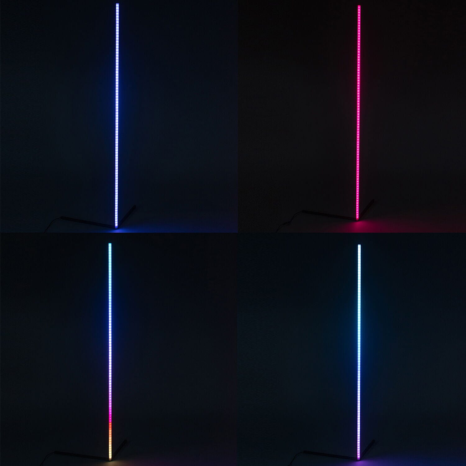 Right Angle Colour Floor Lamp (Size 56x40x140cm)