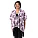 Printed Kimono with Tassel in Purple (Size 90x70+15cm)