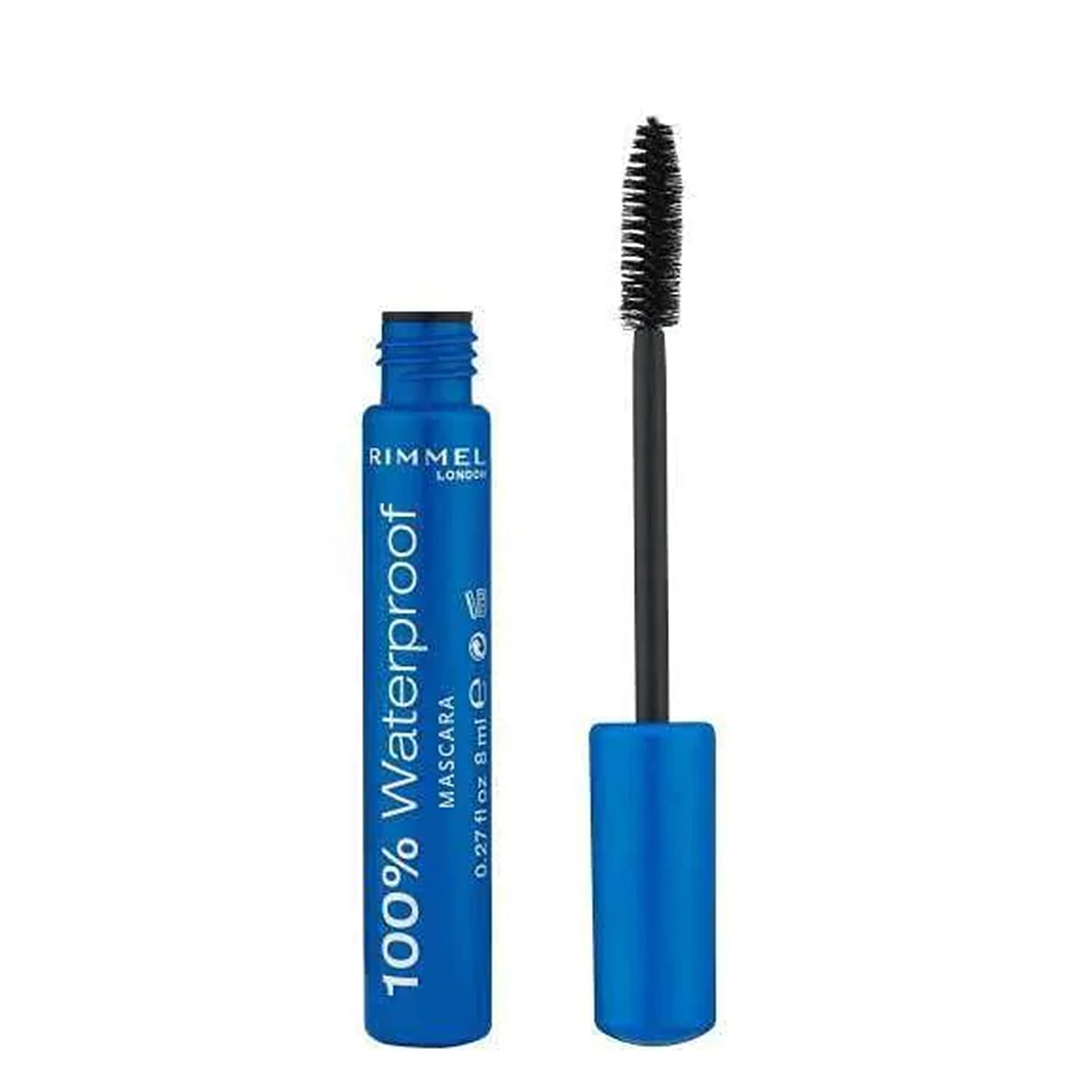 Rimmel: Set of 2 - 100% Waterproof Masacra - Black & Extra 3D Lash Mascara - Extreme Black - 8ml