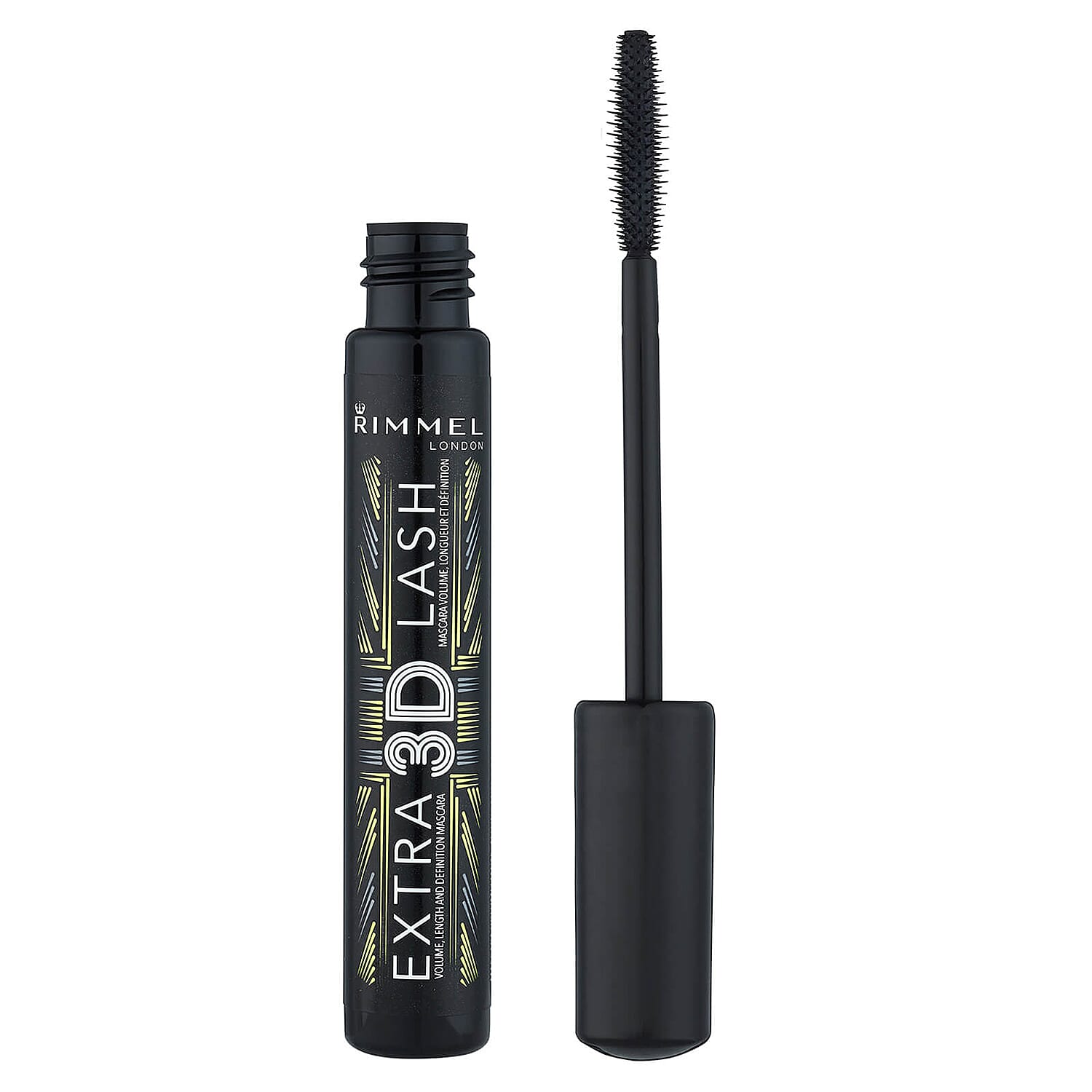 Rimmel: Set of 2 - 100% Waterproof Masacra - Black & Extra 3D Lash Mascara - Extreme Black - 8ml