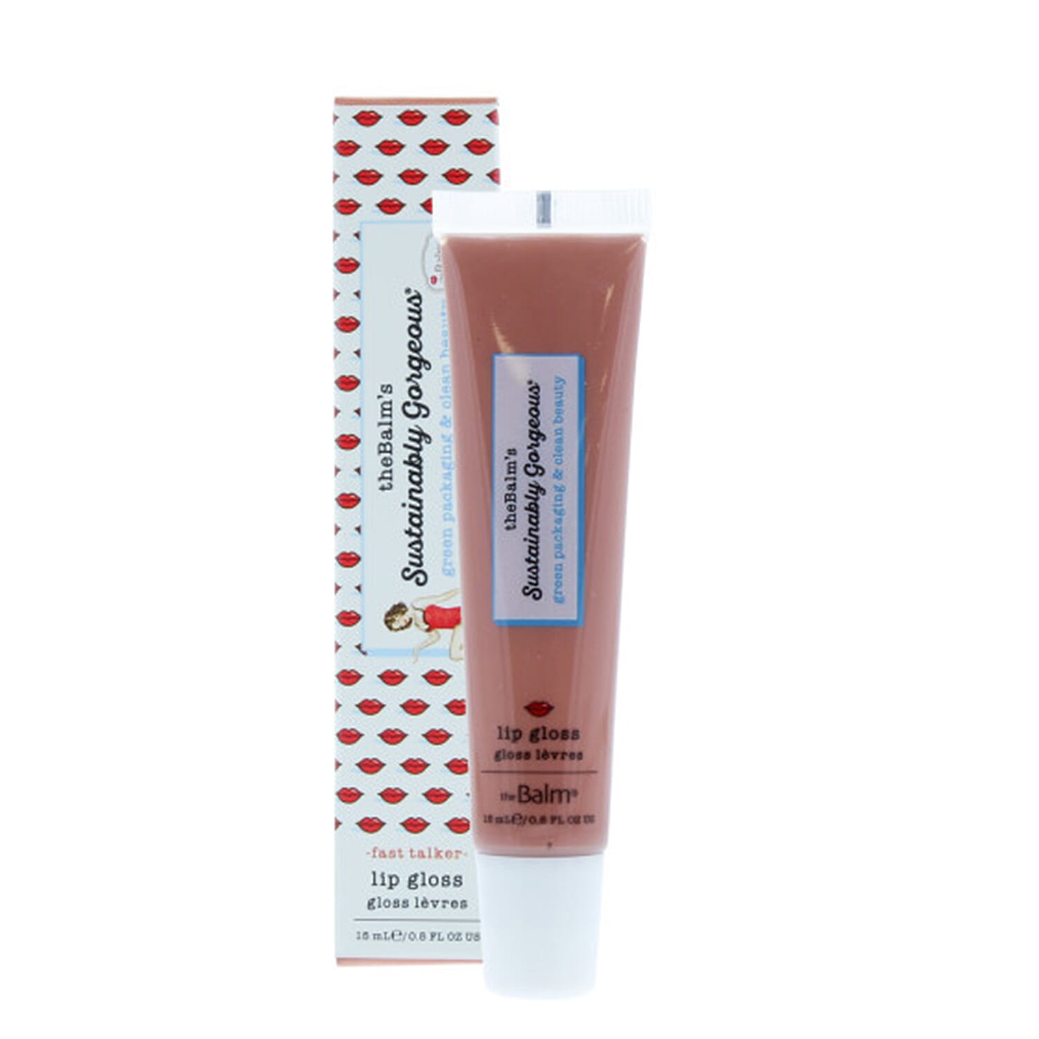 The Balm: Sustainably Gorgeous Lip Gloss Fast Talker - 15ml