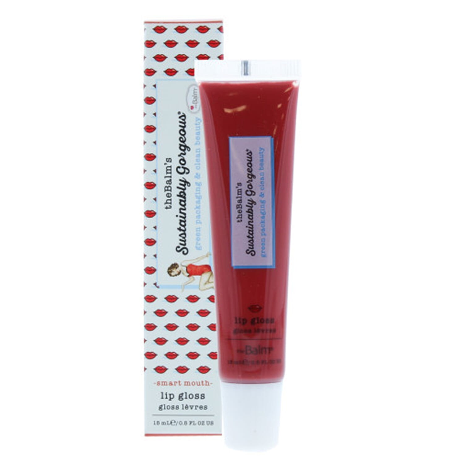 The Balm- Sustainably Gorgeous Lip Gloss Good Smart Mouth - 15ml