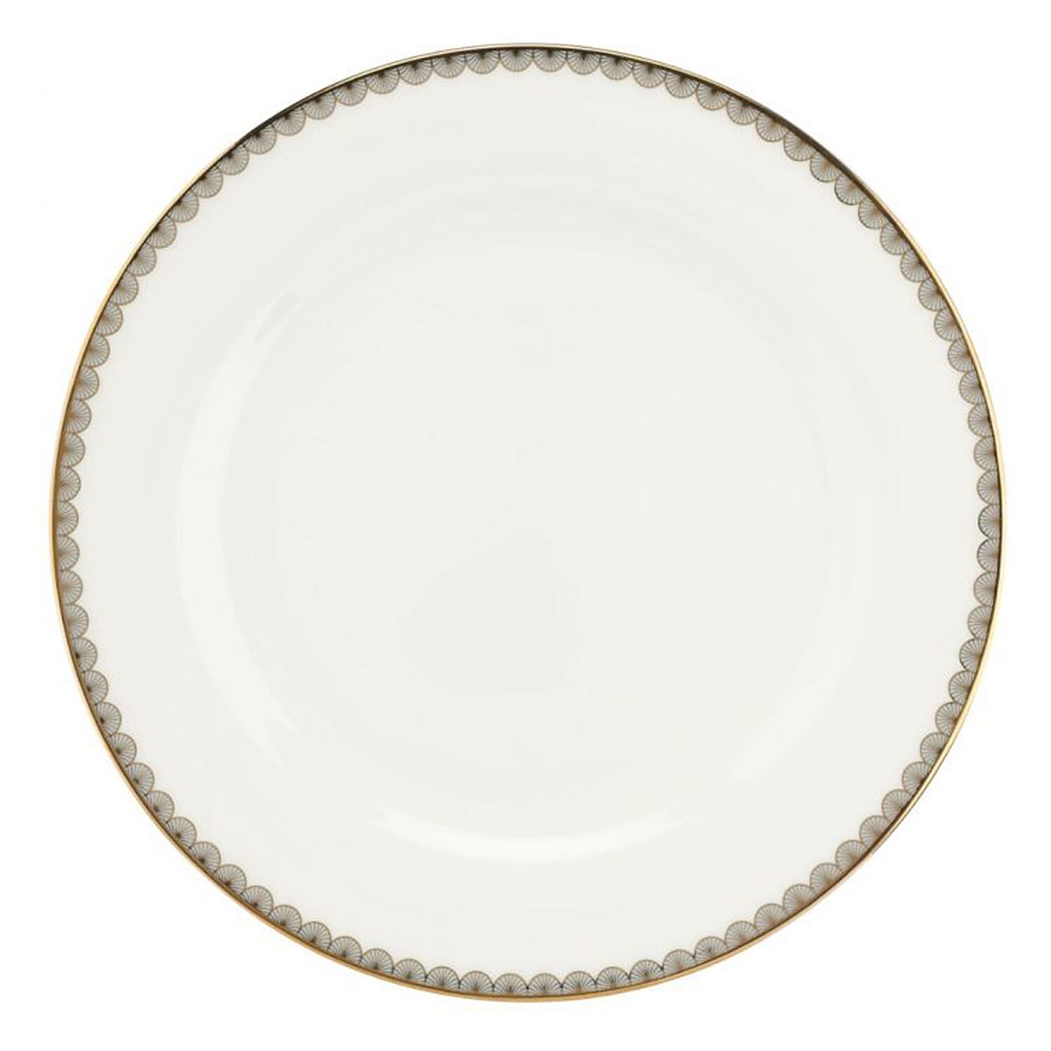 Set of 4 - Royal Worcester Blue Lily Dinner Plates 27cm