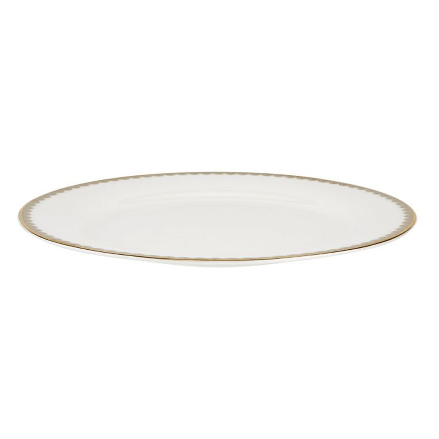 Set of 4 - Royal Worcester Blue Lily Dinner Plates 27cm