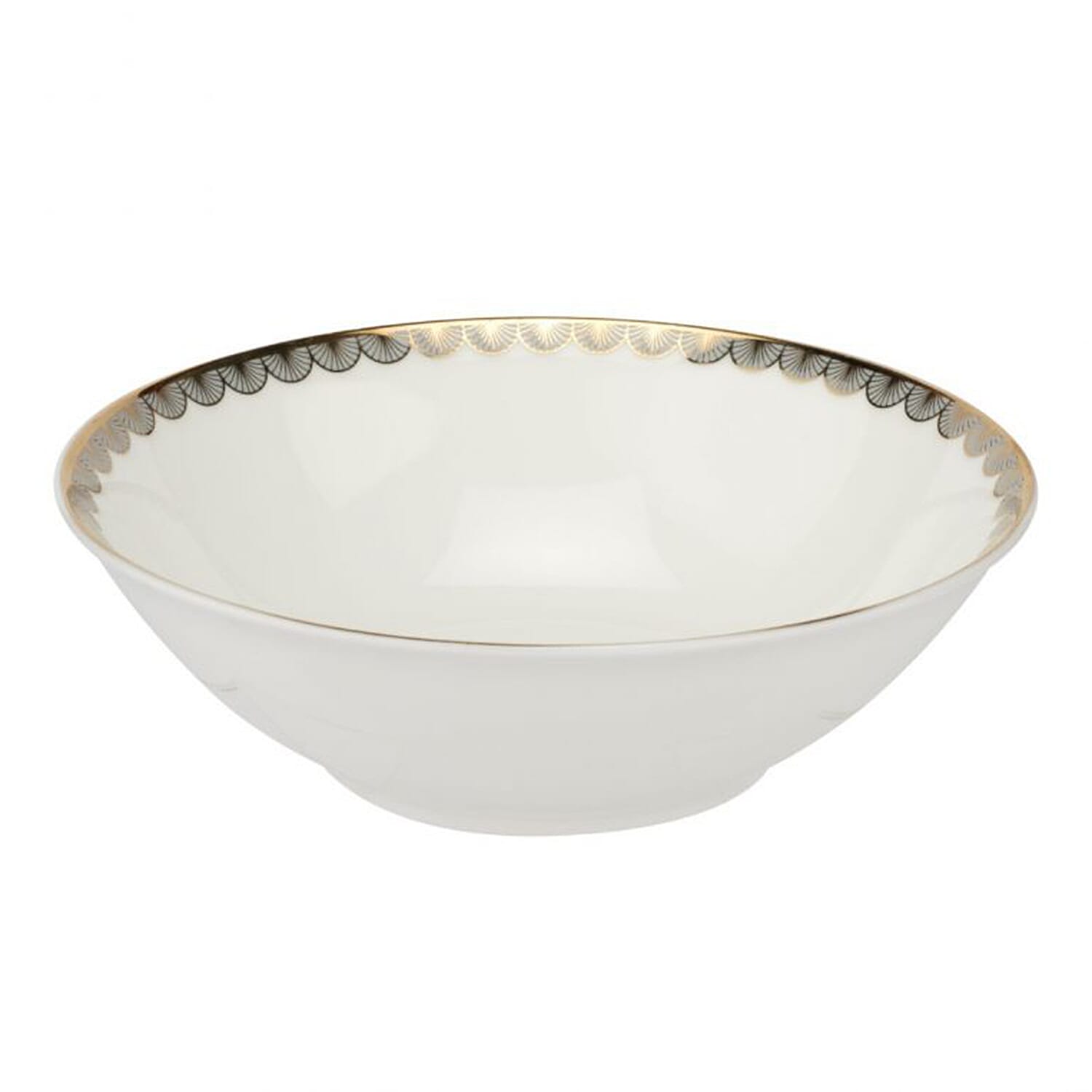 Set of 4 - Royal Worcester Blue Lily Bowls 16cm