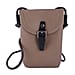 100% Genuine Leather Crossbody Bag (Size 13x4x20cm) - Grey