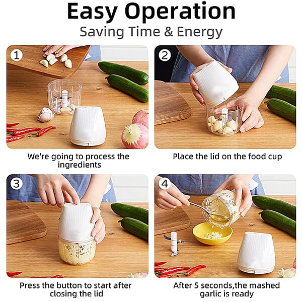 New Launch - USB Charging Electric Mini Chopper