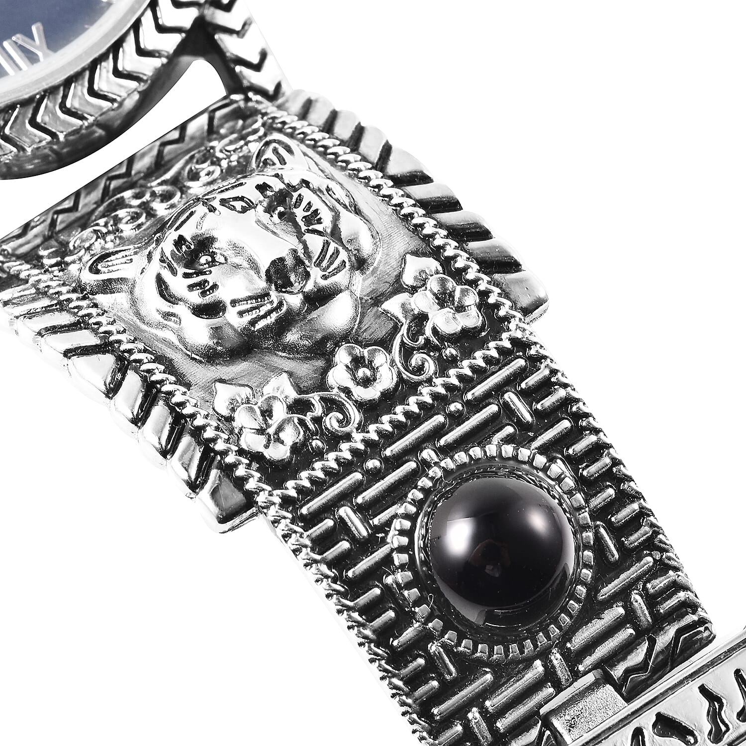 Genoa Japanese Movement Dark Blue Water Resistant Watch