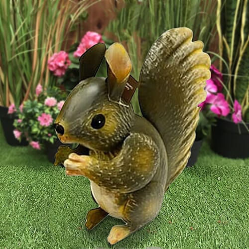 Grey Squirrel Ornament