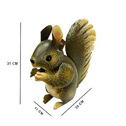 Grey Squirrel Ornament