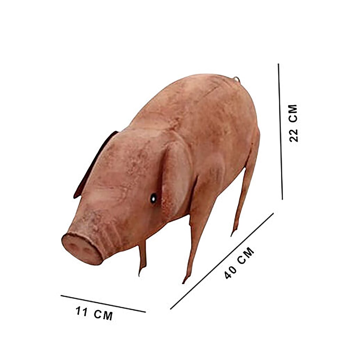 Pink Pig Garden Ornament