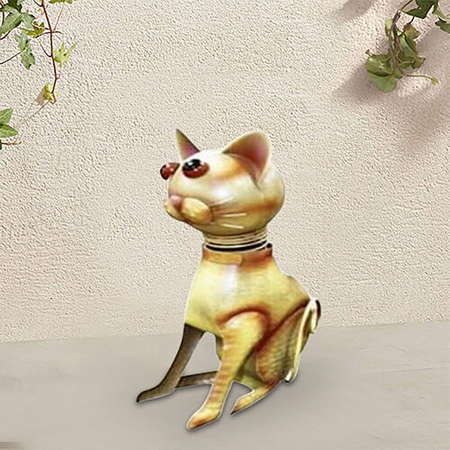 Cat with Nodding Head Ornament