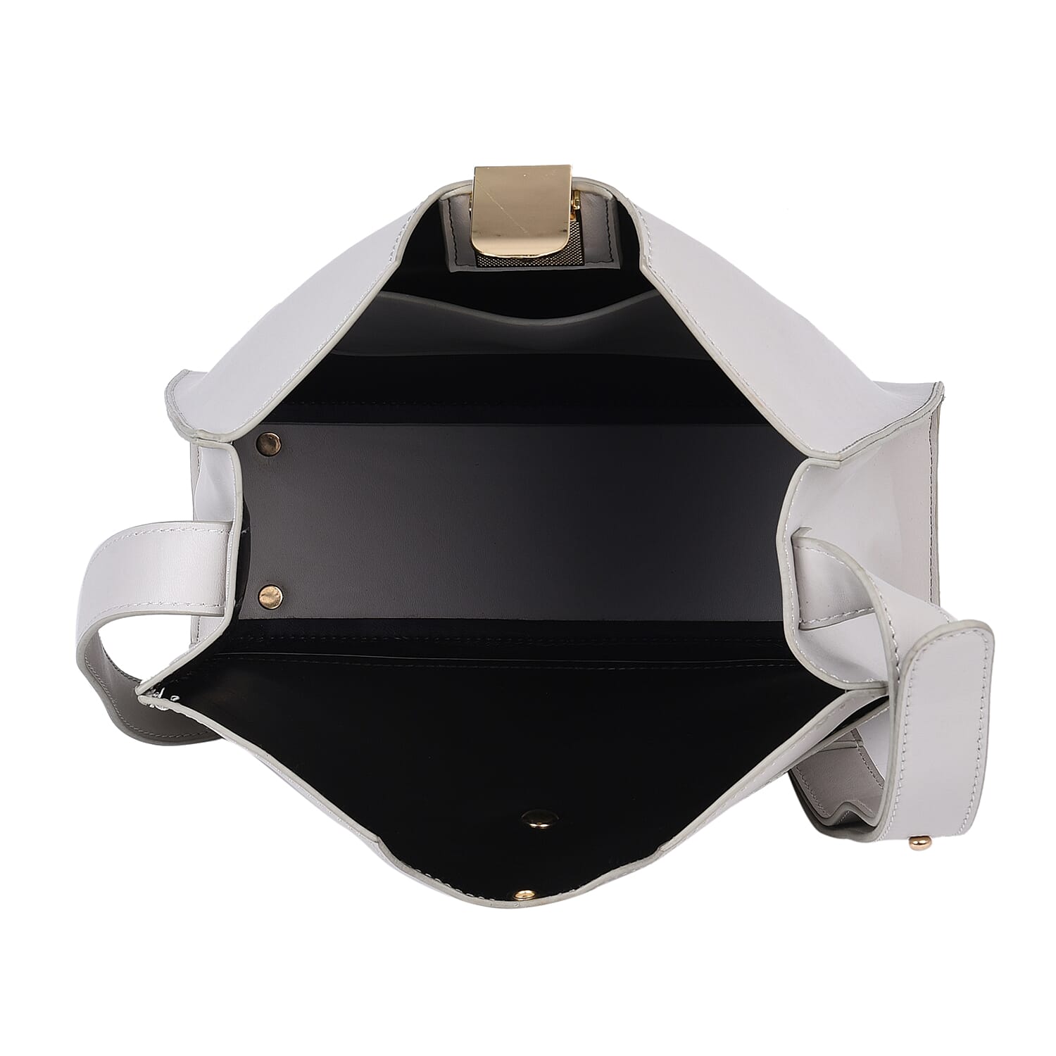 Set of 2 - PASSAGE Croc Embossed Tote bag and Pouch with Zipper Closure (Pouch size: 20x6x18cm and Bag size: 26X9X23 cm) - Green