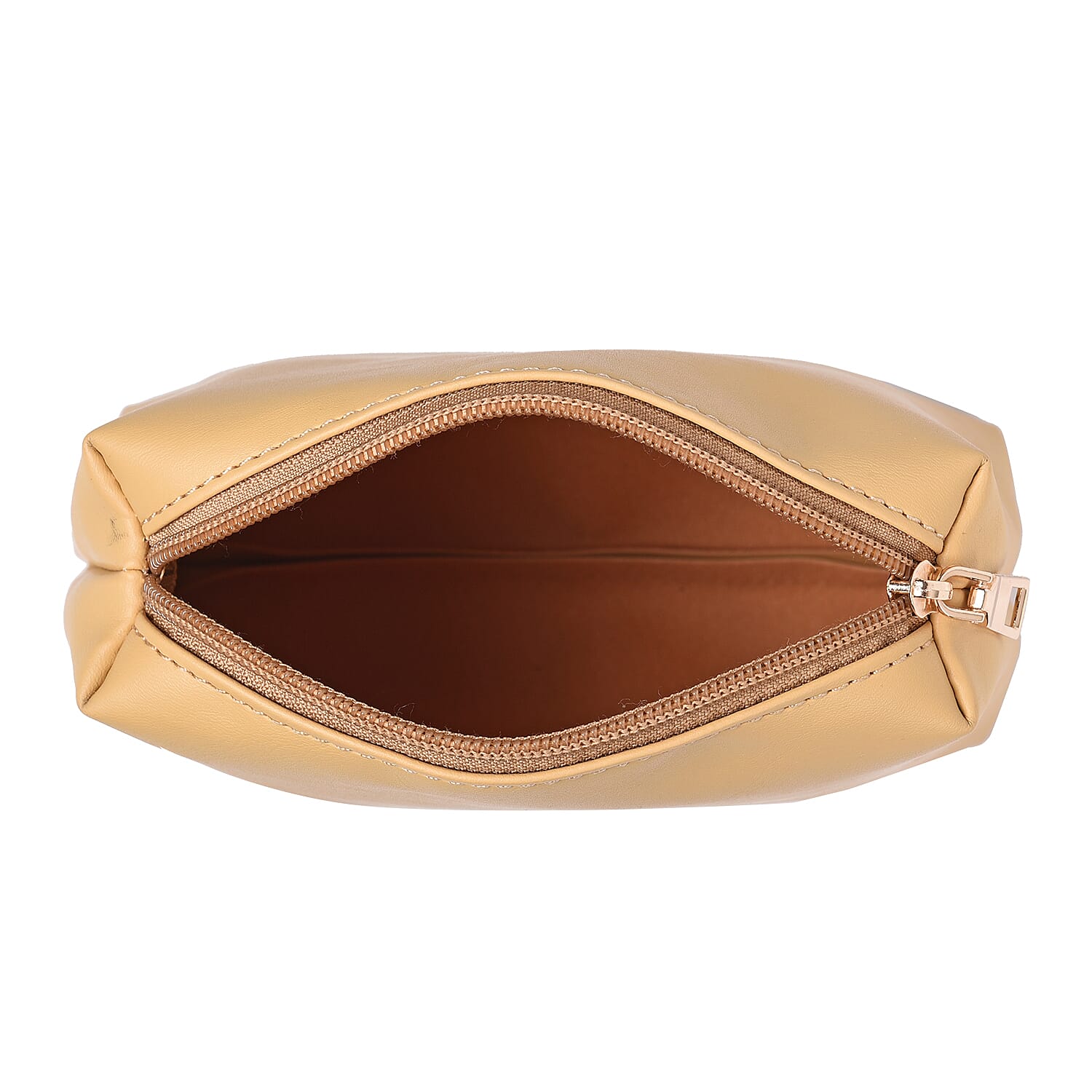 Set of 2 - PASSAGE Croc Embossed Tote bag and Pouch with Zipper Closure (Pouch size- 20x6x18cm and Bag size- 26x9x23cm) - Yellow