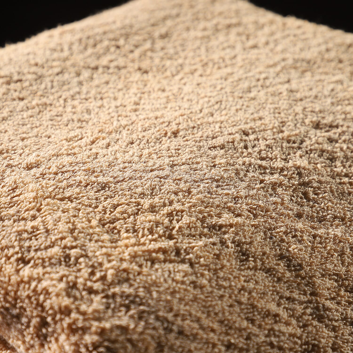 3 Piece Set - 100%Egyptian Cotton Bath Towel (Size 76x137Cm), Hand Towel (Size 41x71Cm) and Face Towel (Size 30x30Cm) - Beige