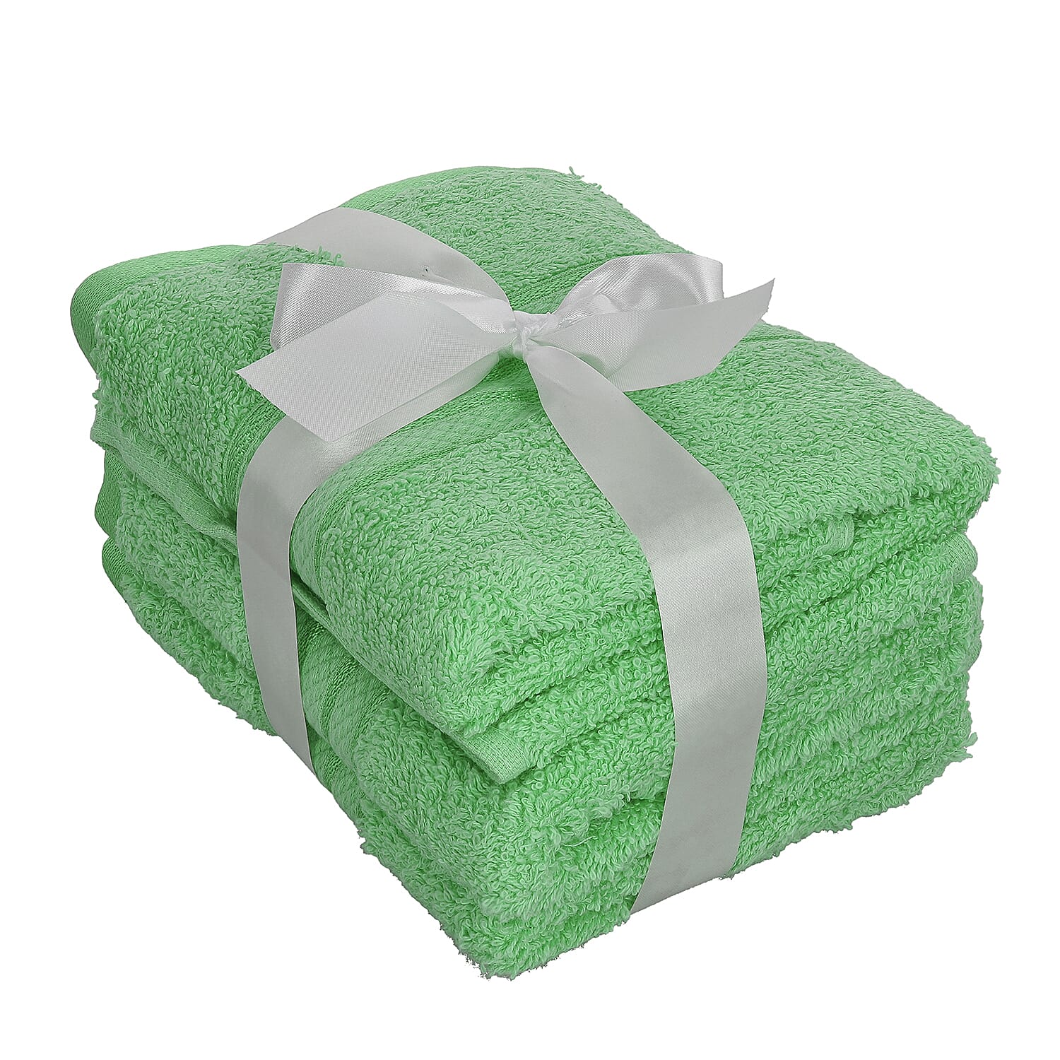 Set of 3 - 100% Egyptian Cotton Terry Hand Towel (Size 71x41Cm) - Sage
